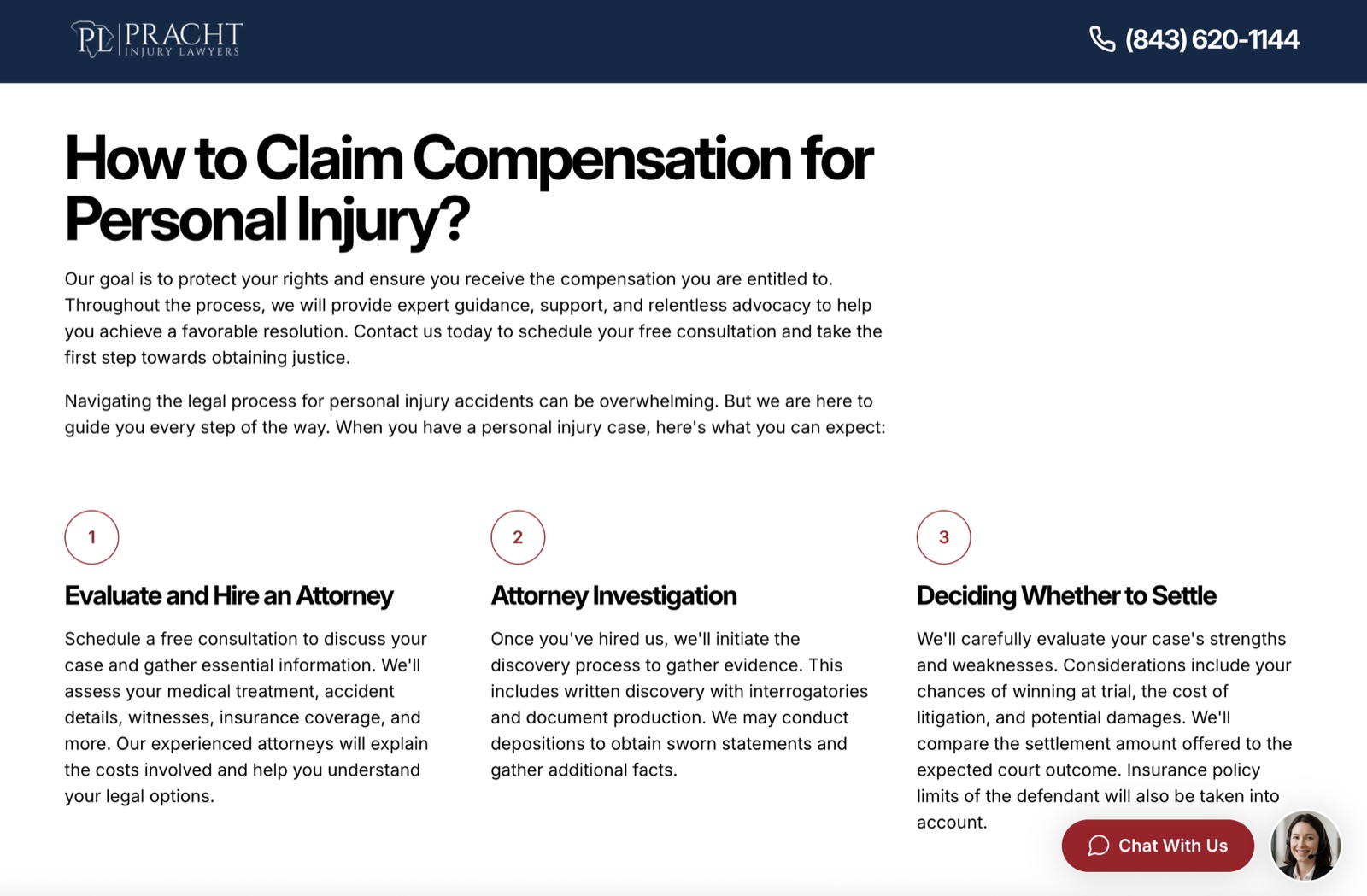 Lawfty CMS Pracht process module