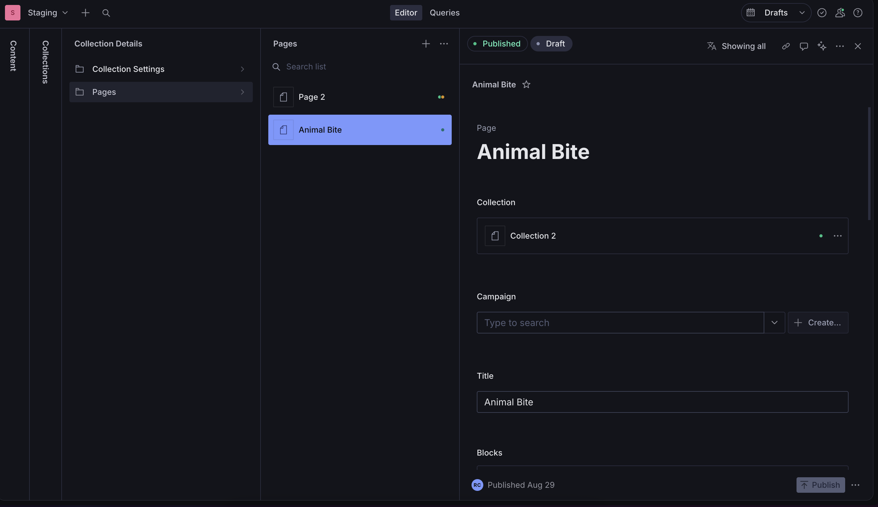 Lawfty CMS website image