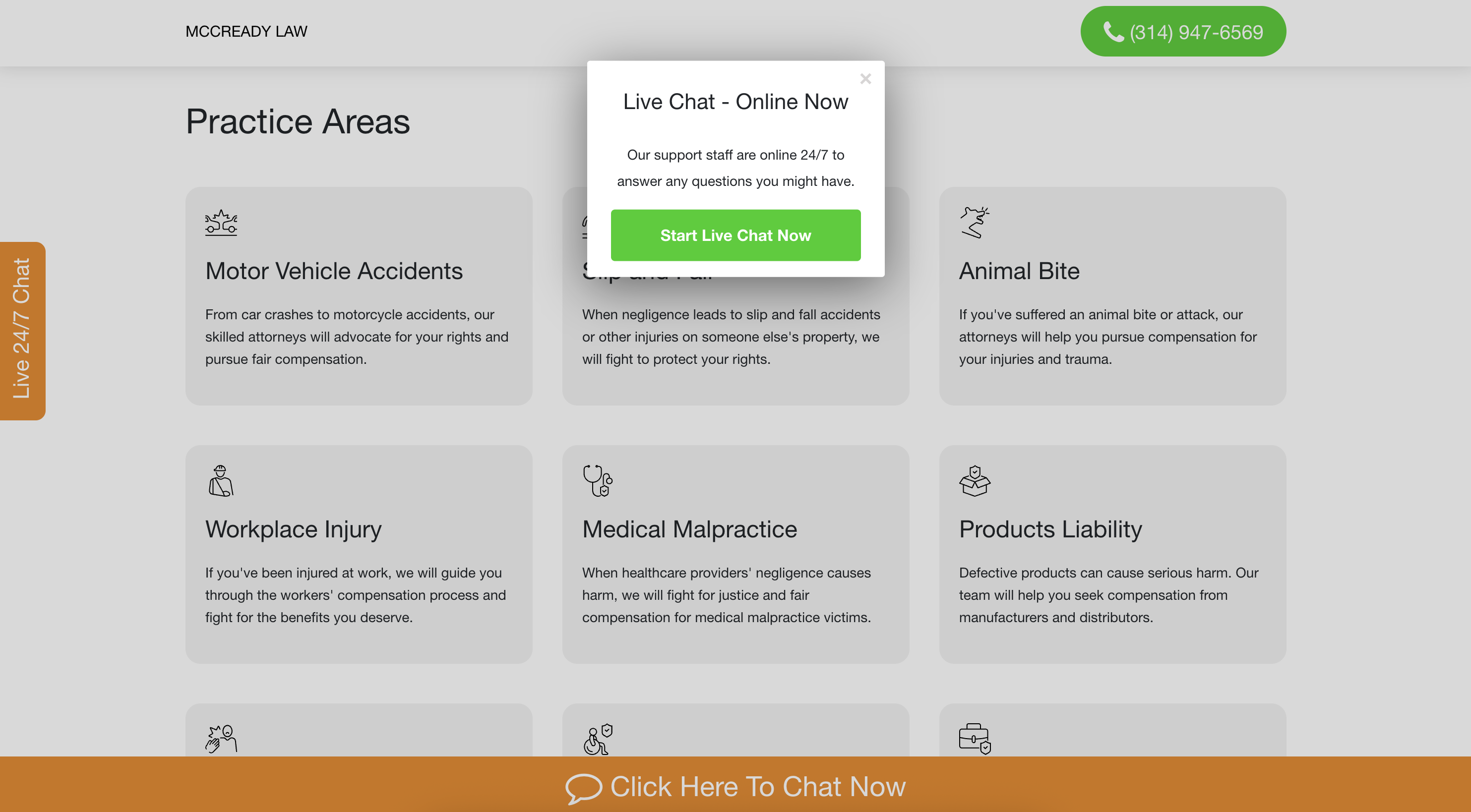 Lawfty CMS website image